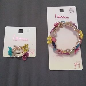 2 Packages I Am Limited Edition Bracelet  and Ring
